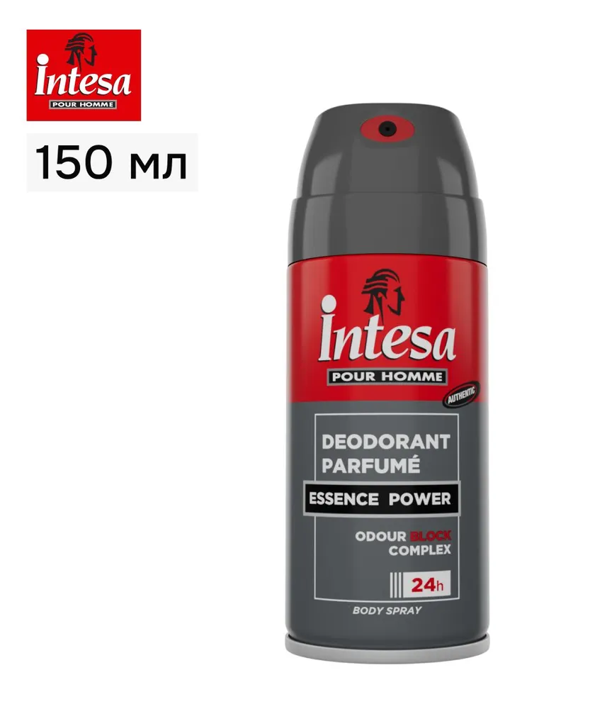 Intesa Мужской парфюмированный дезодорант-спрей для тела Odour Block 150 мл