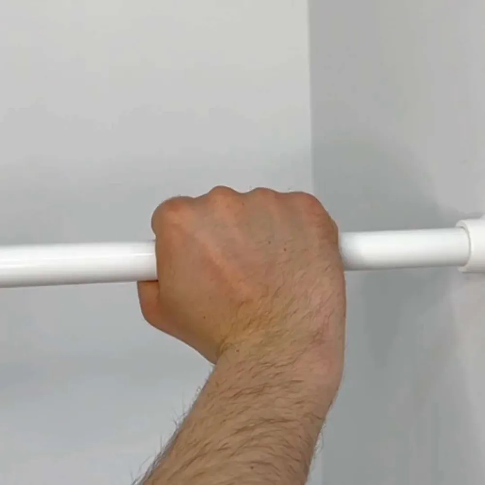 Карниз для ванной гладкий 1 ряд 7плюс1 Прямой