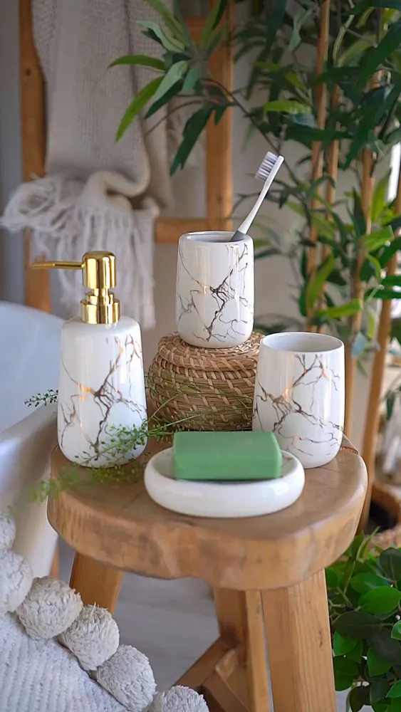 Набор аксессуаров для ванной комнаты Lefard Fantasy