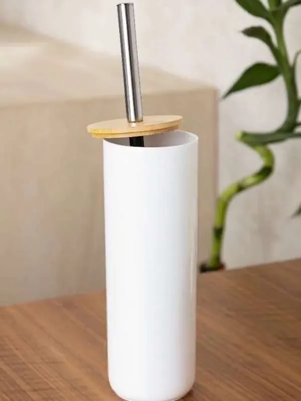 Ершик для унитаза Family First, белый, 1 шт