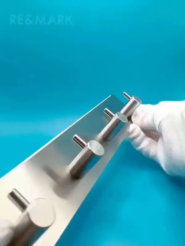 Крючок для ванной RE& MARK, 1 шт, Нержавеющая сталь