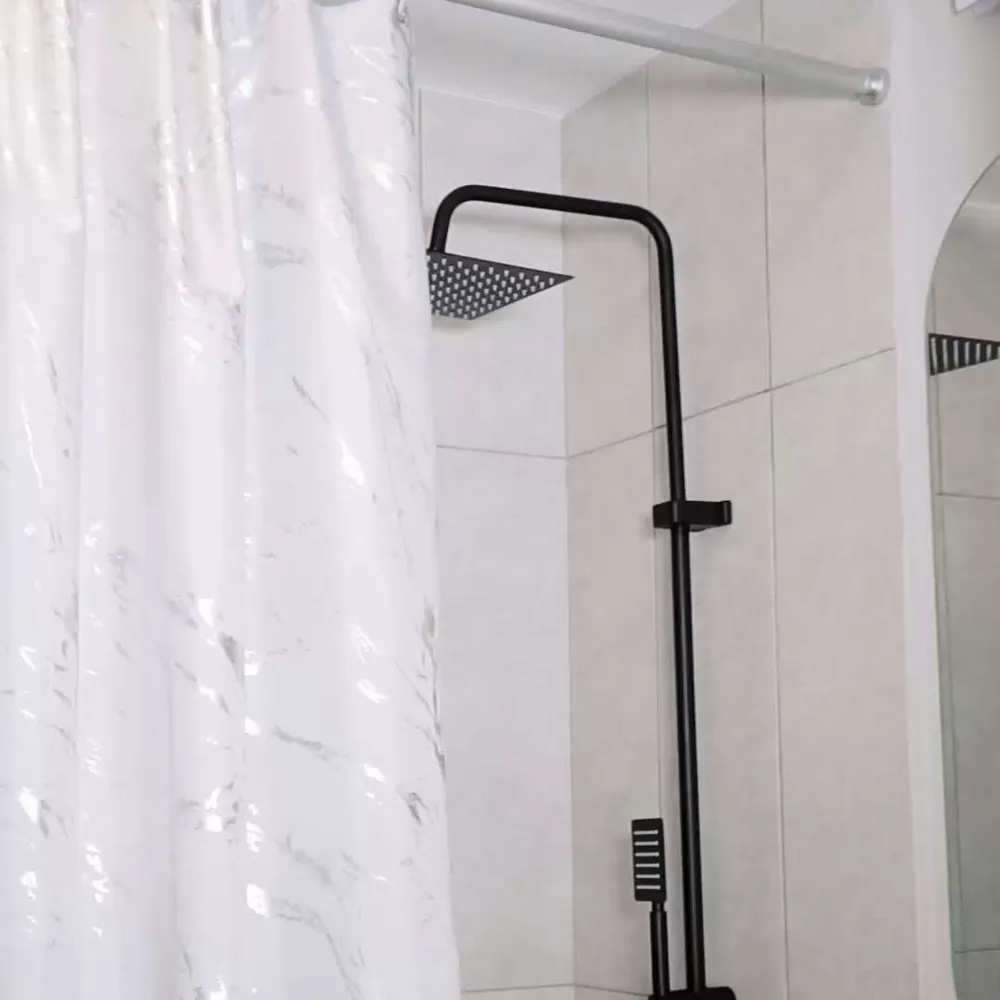 Штора для ванной 200x180 см Cozy Bathroom тканевая