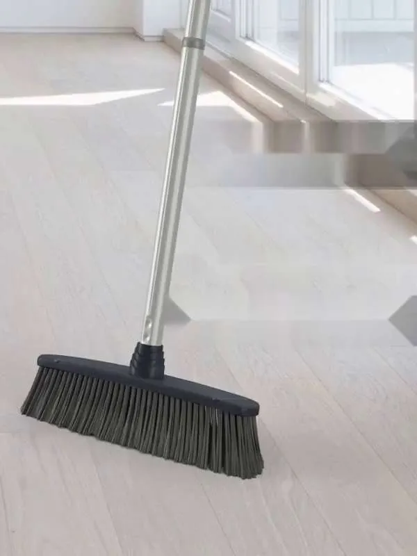 Щетка-швабра, Пластик, Металл, серебристый, серый металлик