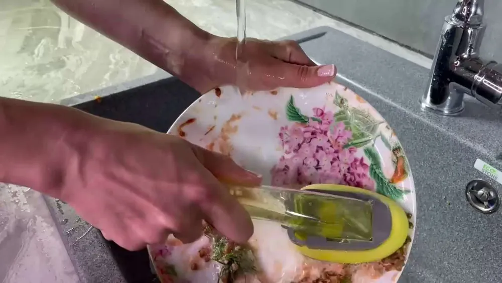 Губка FOX CHEMIE foxter, Пенополиуретан, Пластик, 1 уп