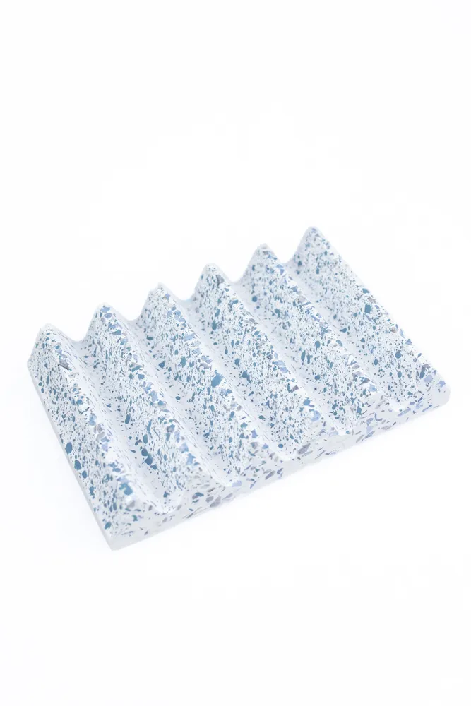 PROFFI HOME Мыльница Blue blotches, полирезин