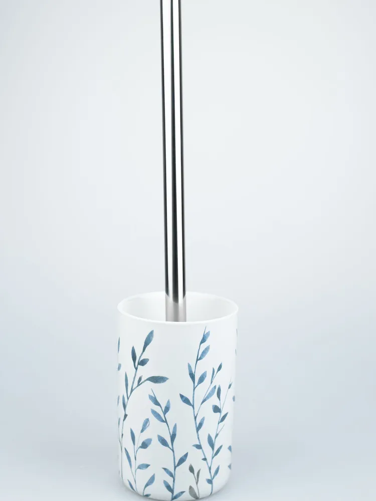 Ершик для унитаза Proffi Home, белый, голубой, 1 шт