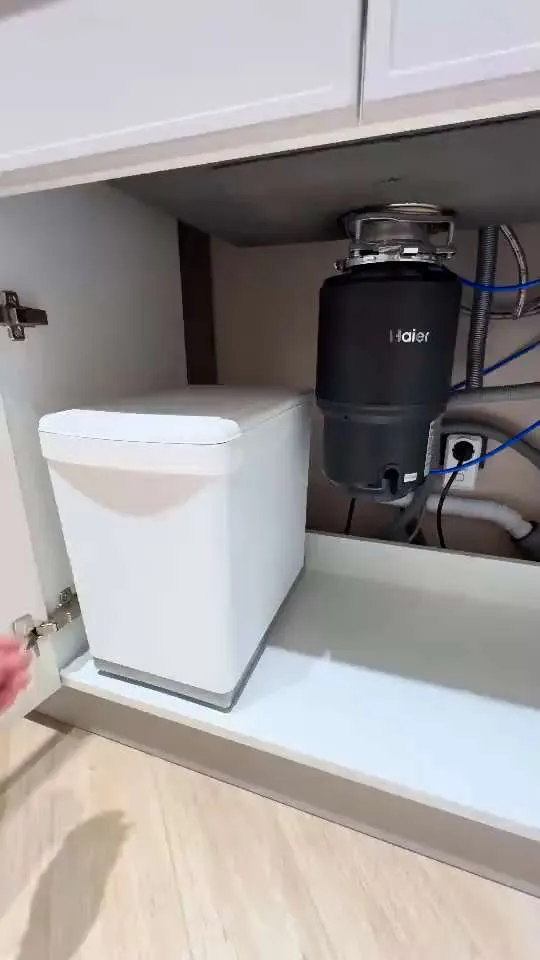 Мусорное ведро Gollinucci, 1 шт, белый