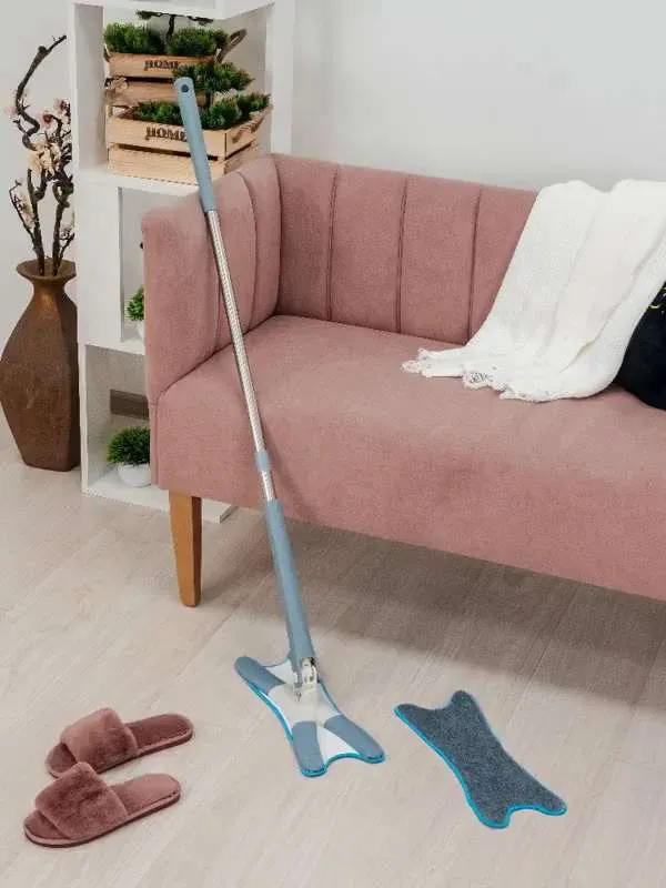 Швабра с отжимом бабочка/с самоотжимом/ Швабра самоотжимающаяся