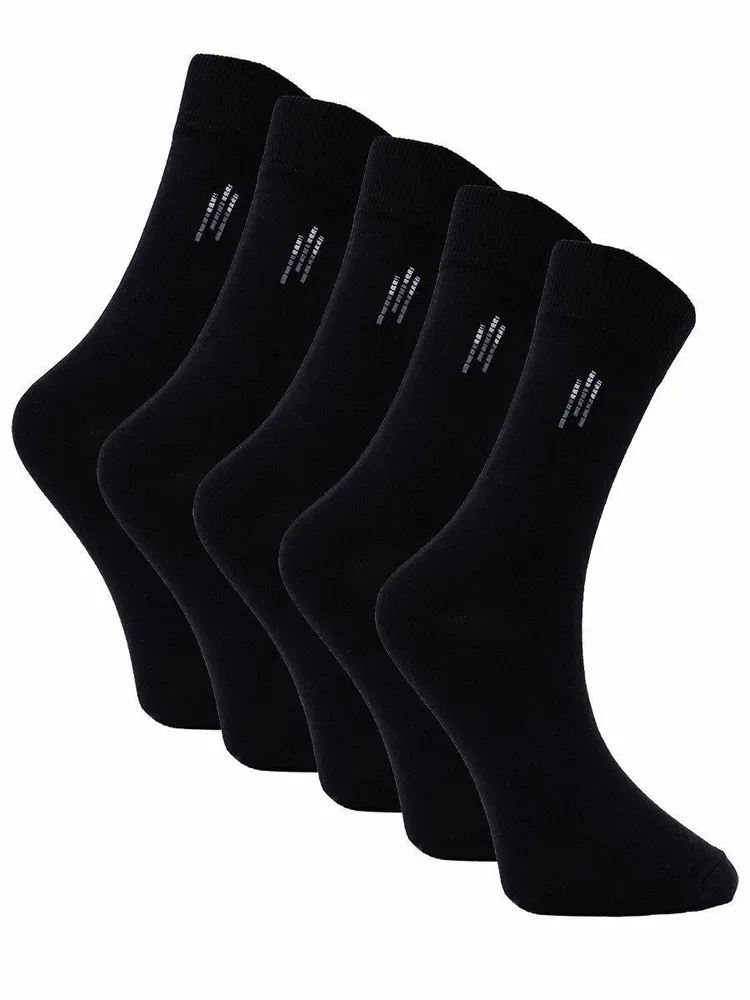 Комплект носков Мужской Новомосковский трикотаж, размер 42, 43 Пряжа, Хлопок Спортивная ходьба На любой сезон черный Повседневный