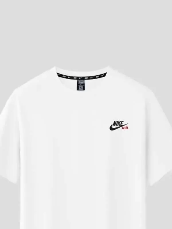 Футболка Мужской белый Средний, размер 50 Хлопок, Политекс Логотип Повседневный Китай