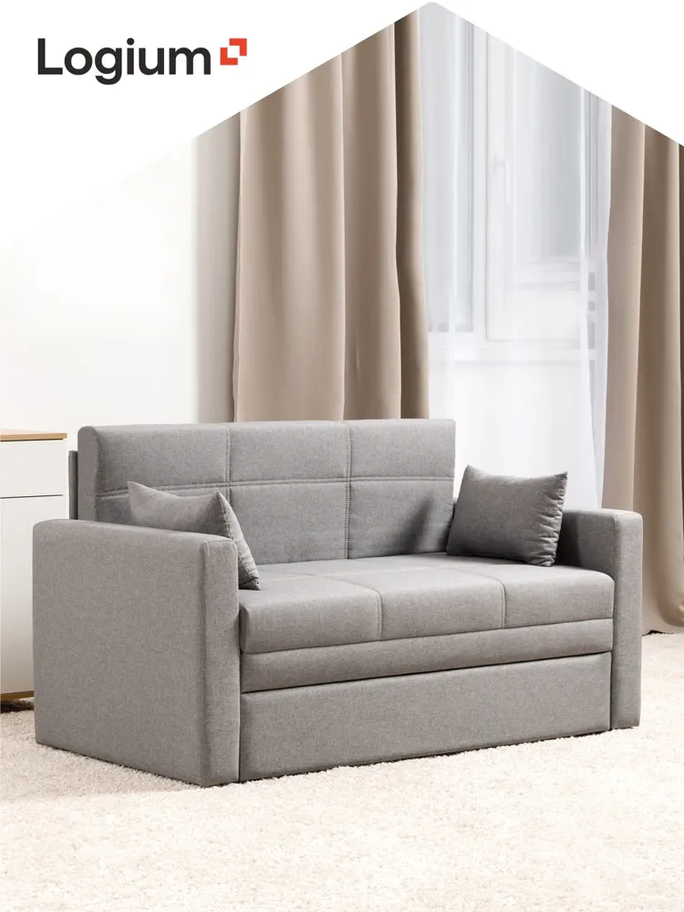 Диван раскладной Вилли диван, механизм Выкатной, 143х80х84 см