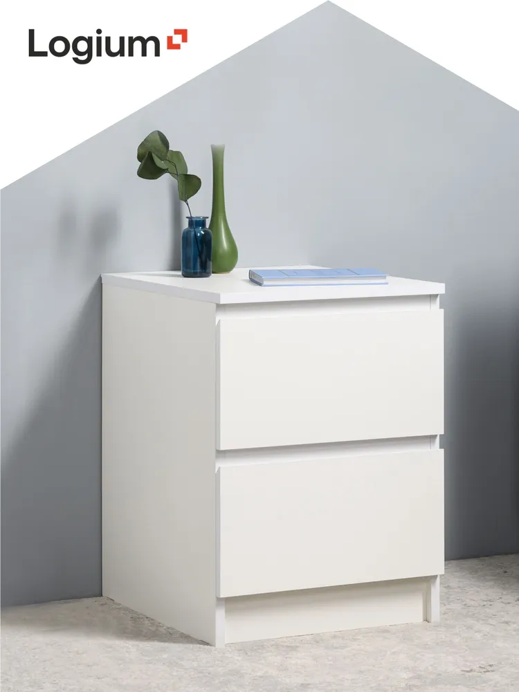 Тумба прикроватная Logium ЛДСП, 39,9x48x55 см