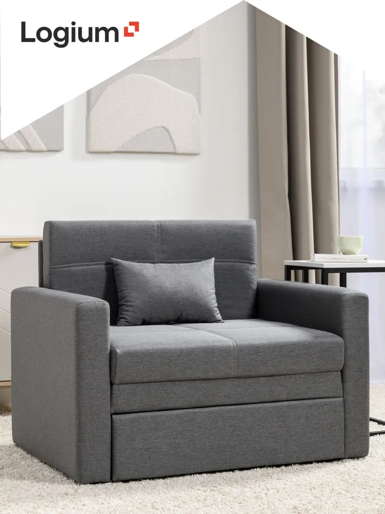 Кресло-кровать Вилли_ кресло, 108х80х84 см, Жаккард