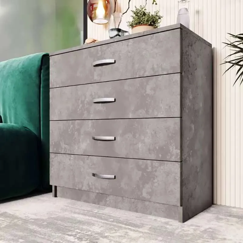 Комод Dom Love Андре с ящиками, 70x33x72 см, 4 ящ.