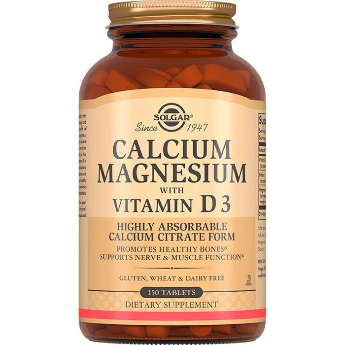 Solgar Кальций, Магний с Витамином D3 таблетки №150