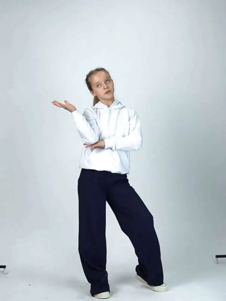 Брюки утепленные Девочки Fart Favorita черный матовый Текстиль, Флис Офисный/школьный, размер 40 Резинка, Молния свободный Демисезон Карманы Киргизия Высокая Однотонный, Новогодний