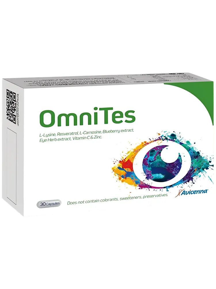 Avicenna Омни Тес витамины для глаз 30 капсул