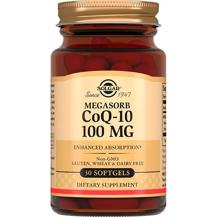Solgar Коэнзим Q-10 100мг капс. 462мг №30