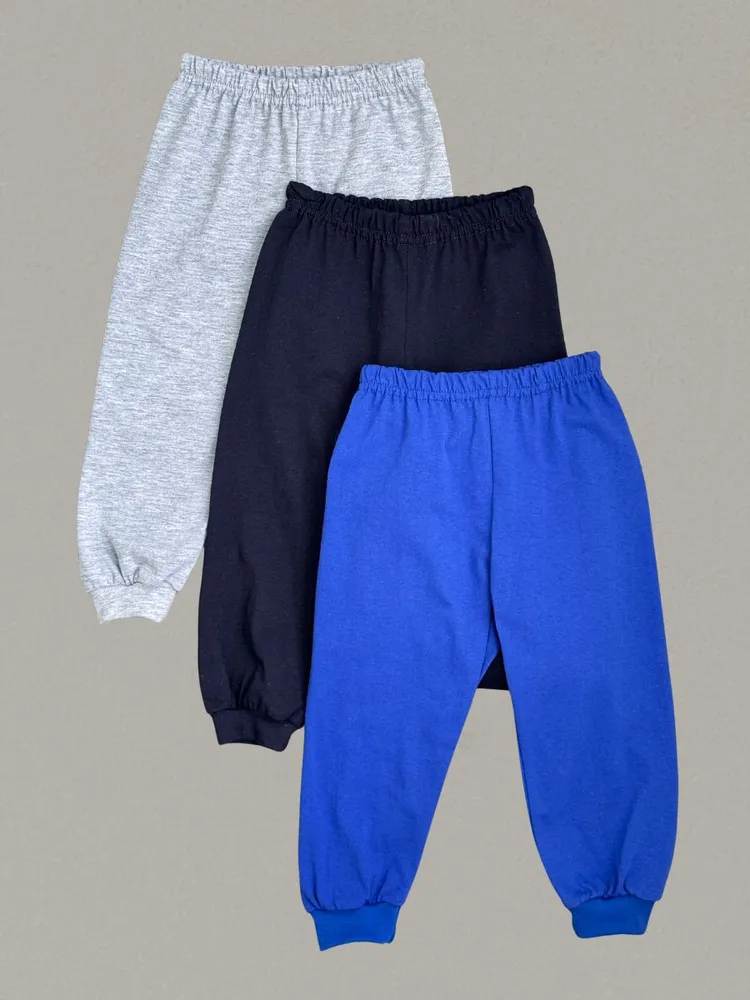 Штанишки Мальчики, Девочки Мукоша прямые синий бархат, серый Кулирная гладь Повседневный, размер 104, 110 Без застежки оверсайз На любой сезон Россия Средняя