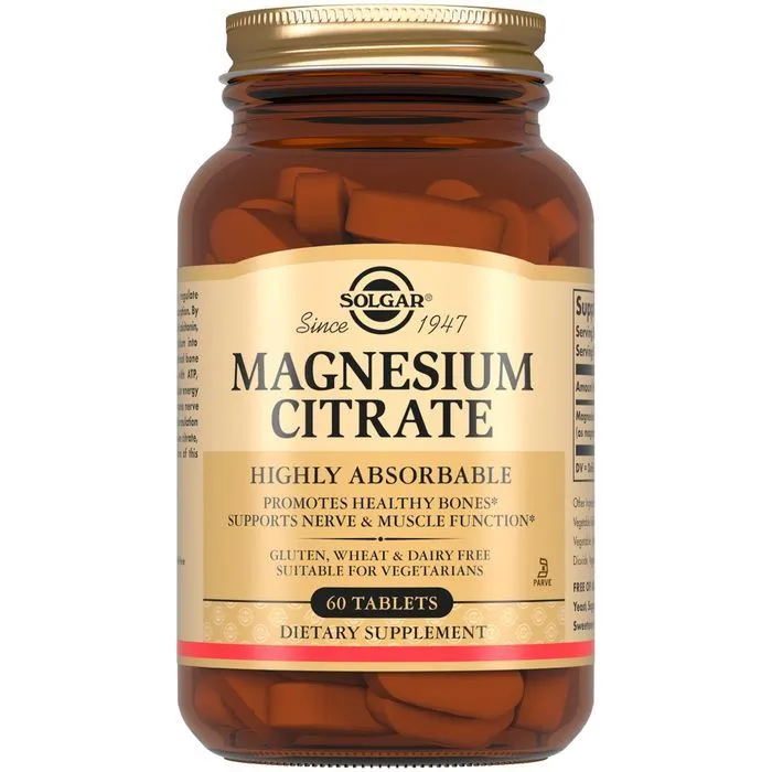 Solgar Магния Цитрат таблетки 1717мг №60
