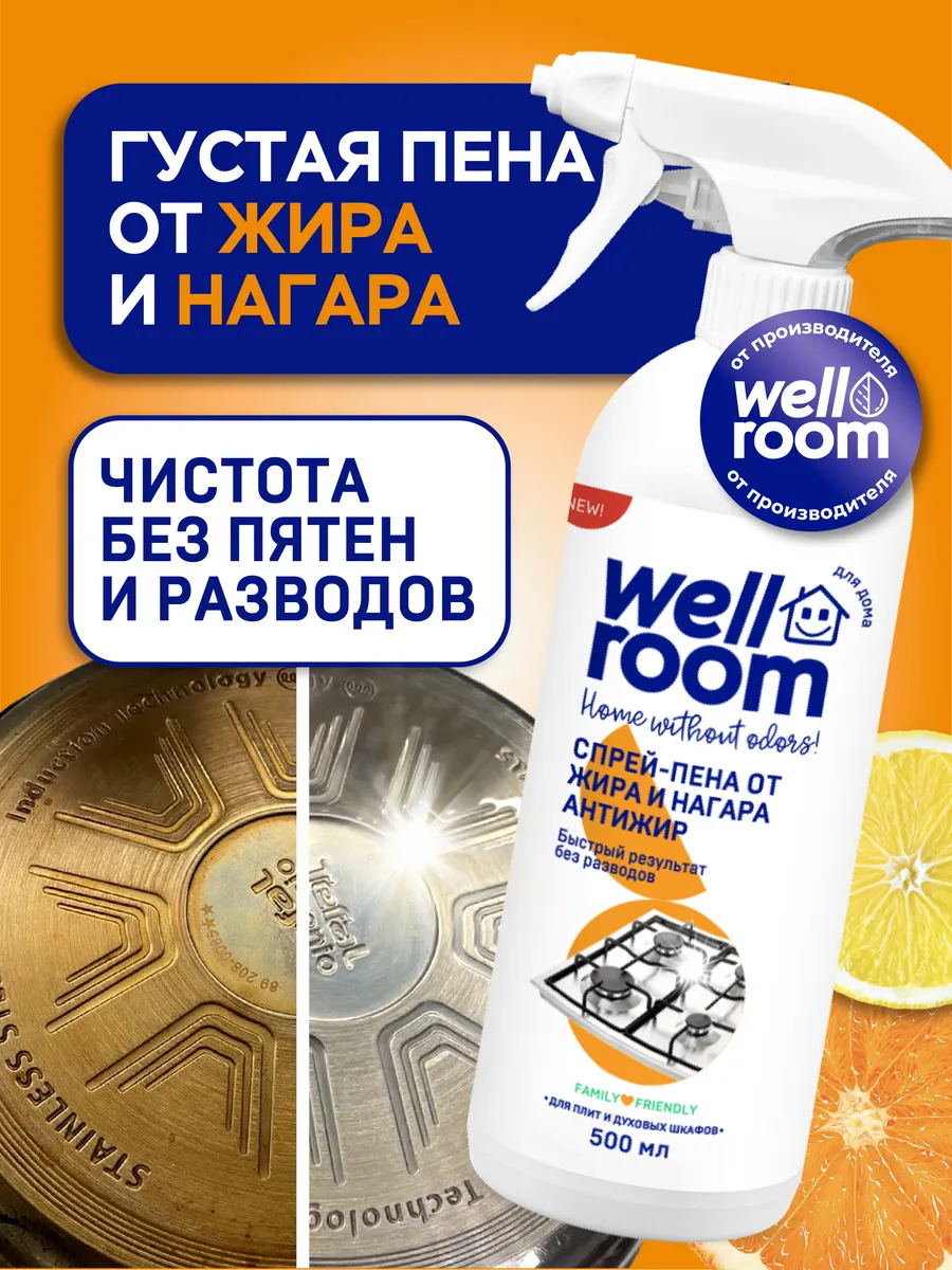 Спрей-пена от жировых загрязнений Антижир 500 мл