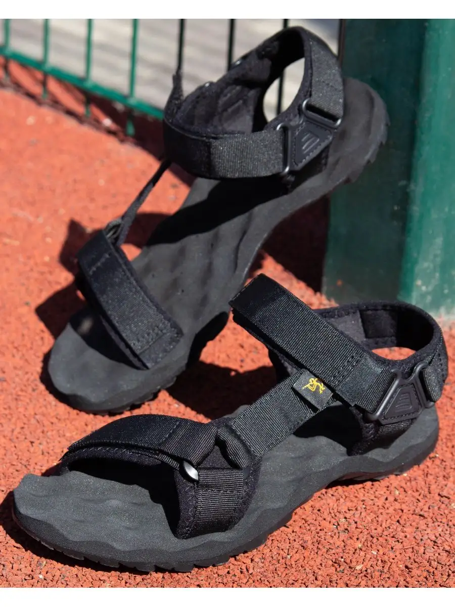 Сандалии шлепанцы на липучке