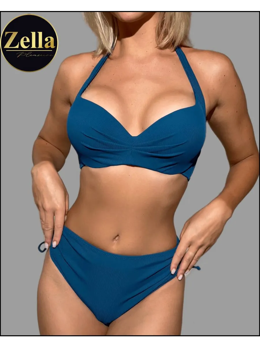 Купальник раздельный с высокой посадкой