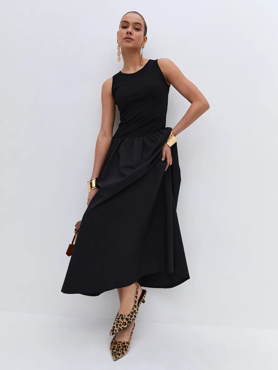 Платье сарафан макси