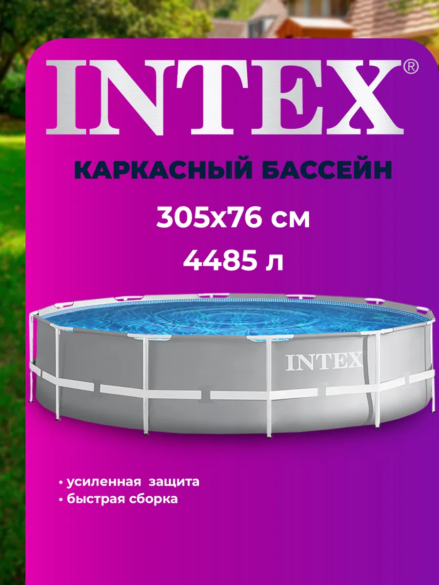 Бассейн каркасный