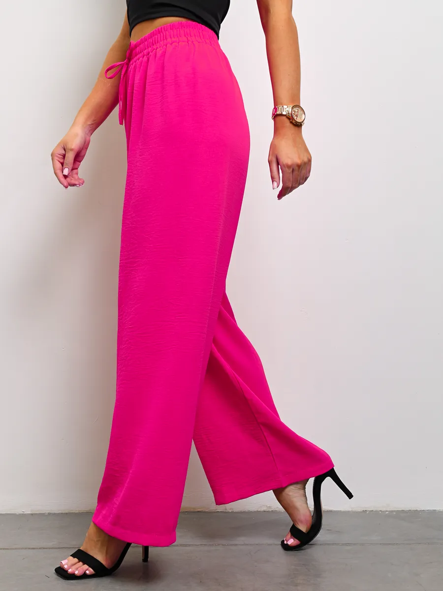 Брюки широкие летние палаццо