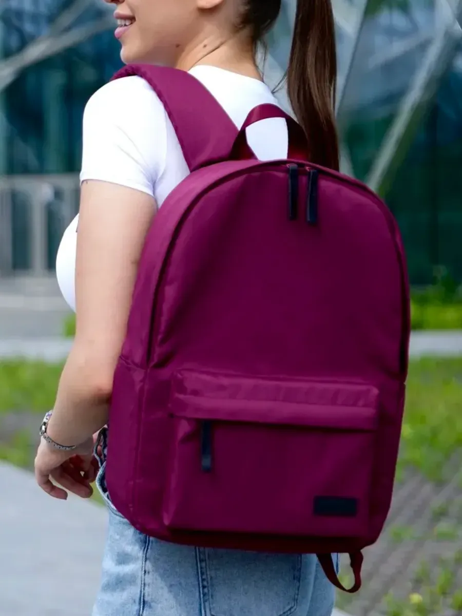 Рюкзак летний тканевый школьный портфель для школы