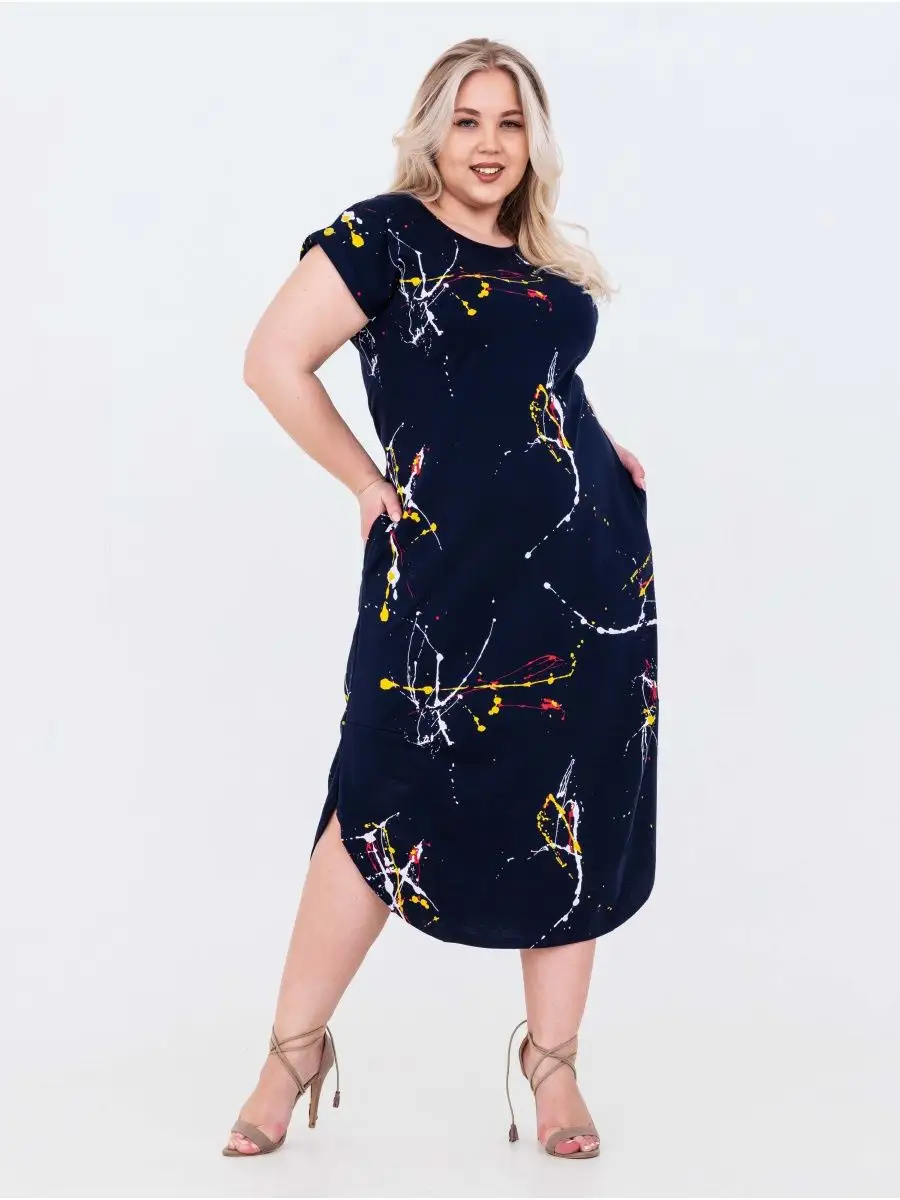 Платье летнее больших размеров