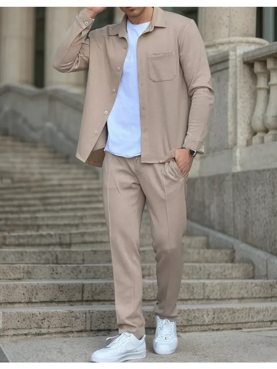 костюм повседневный в стиле OLD MONEY