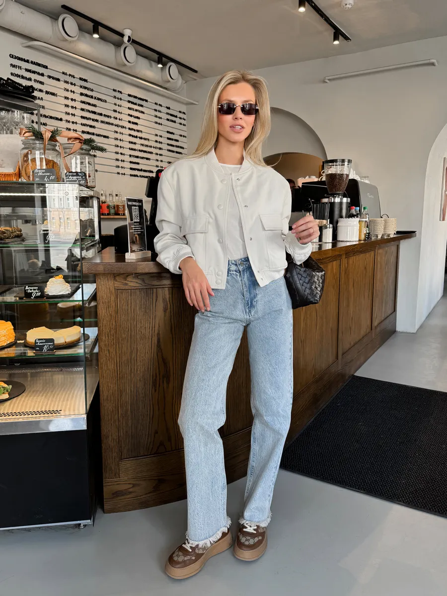 Джинсы клеш широкие для высоких