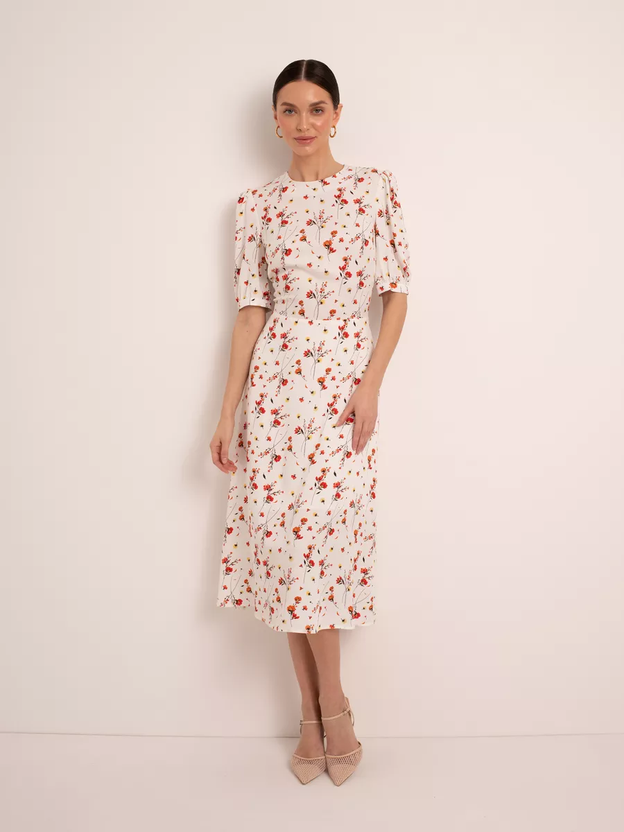 Платье летнее в цветок Миа