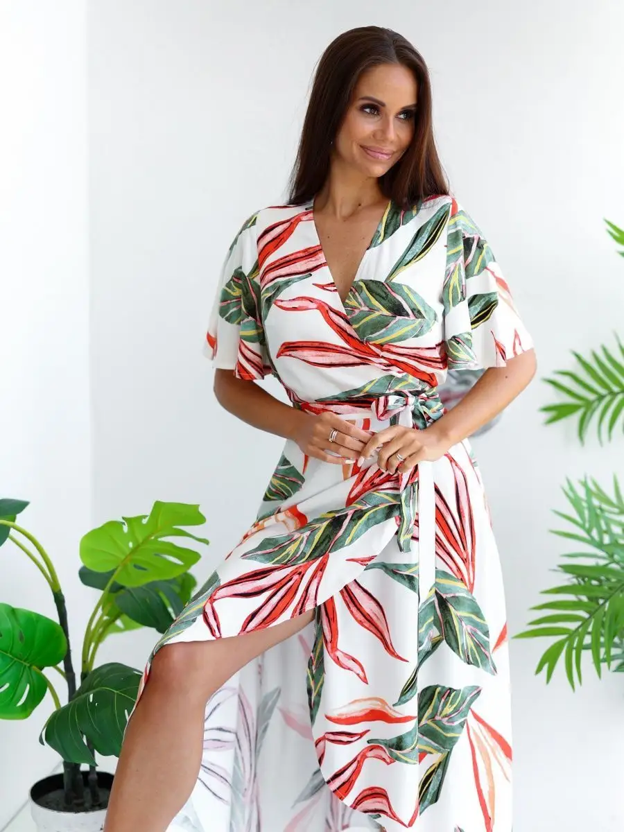 Платье летнее на запах