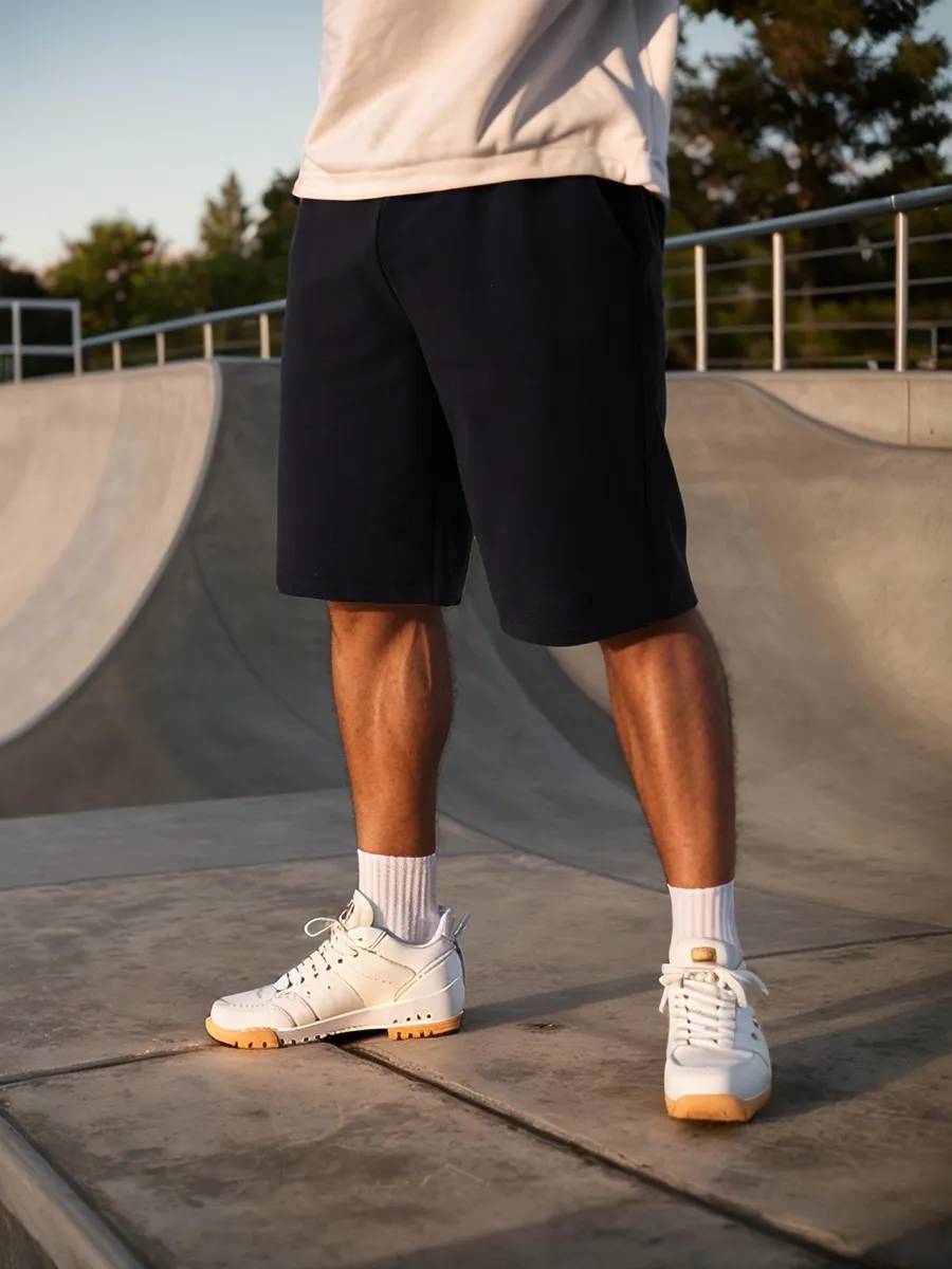 Шорты летние трикотажные оверсайз