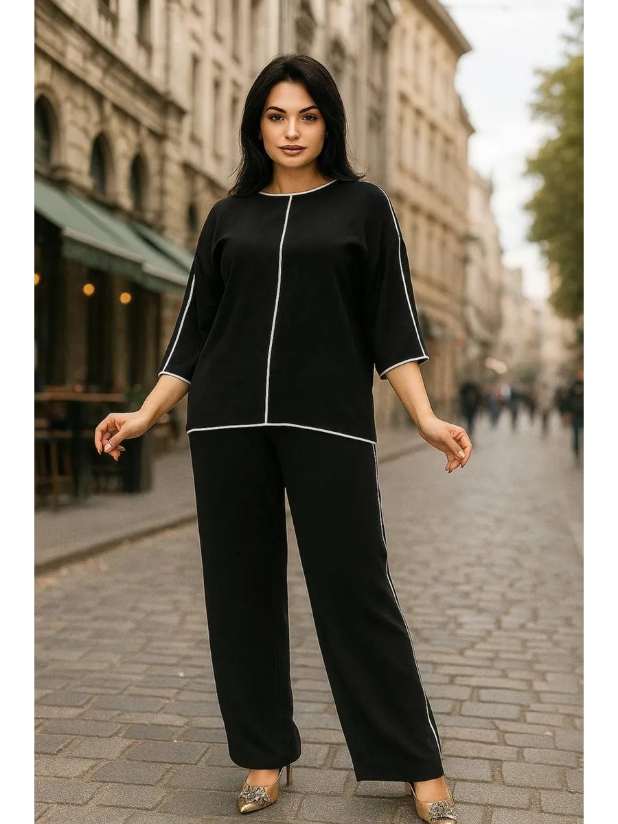 Костюм брючный больших размеров