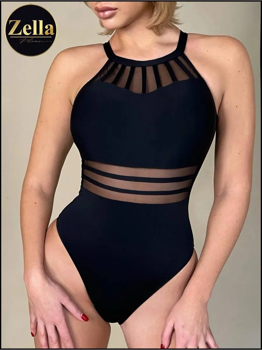 Купальник слитный утягивающий для бассейна спортивный