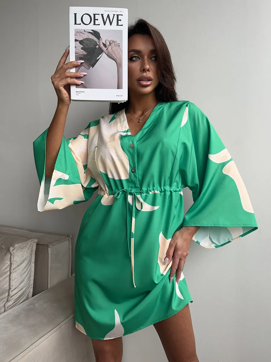 Мини платье летнее короткое