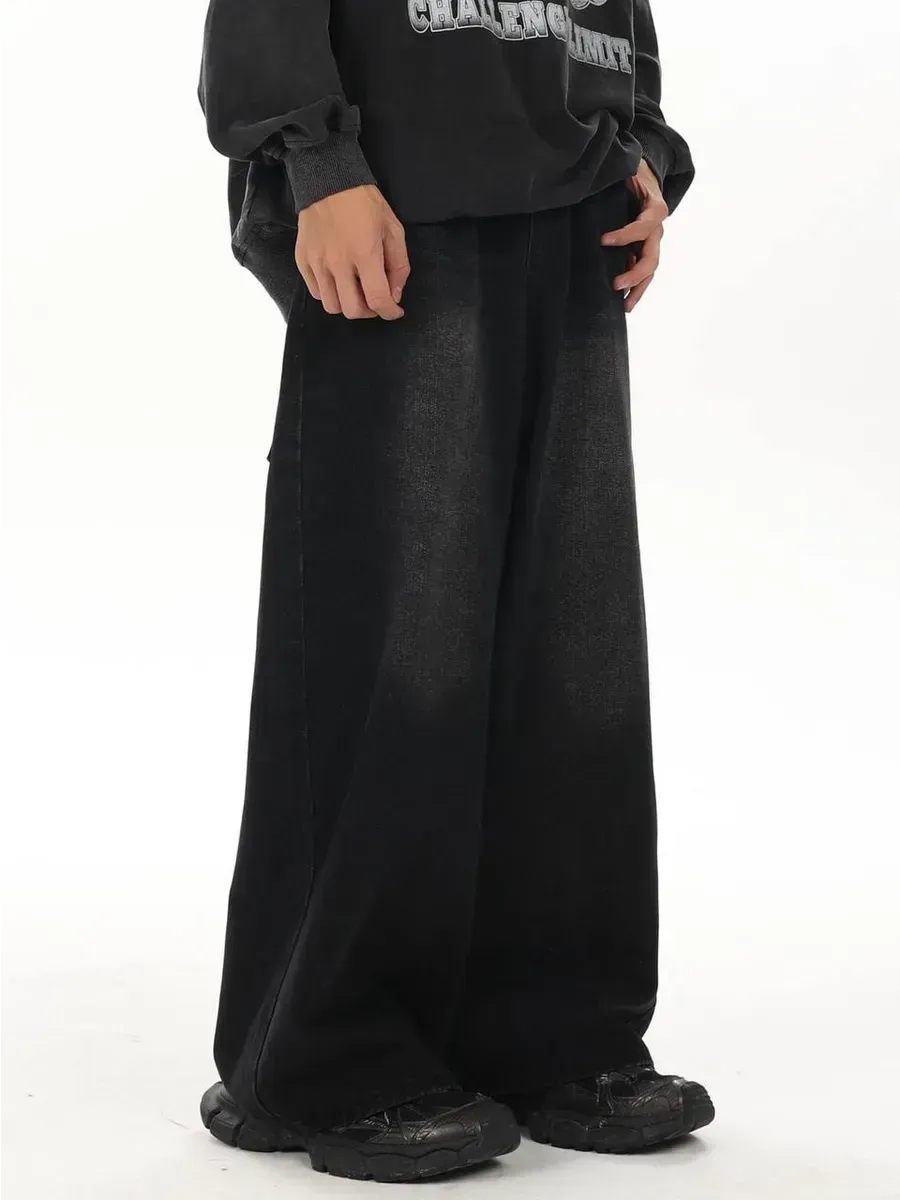 Джинсы широкие багги sk8