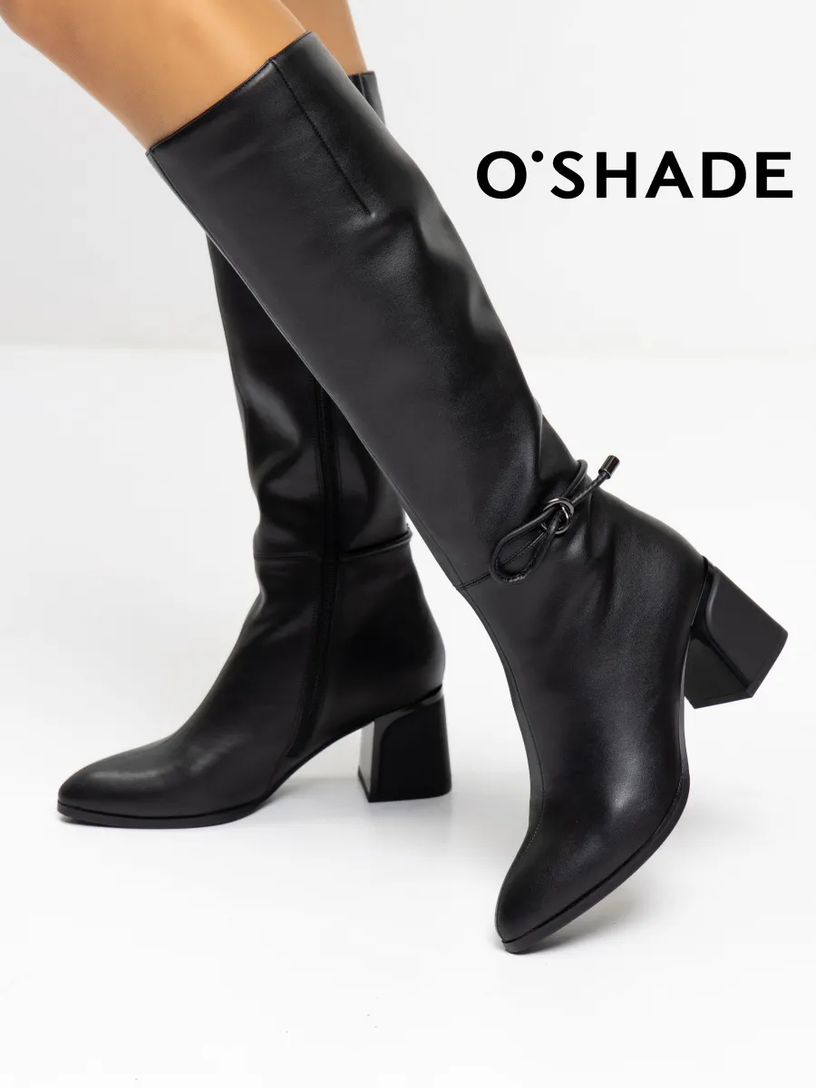 Сапоги женские демисезонные натуральная кожа