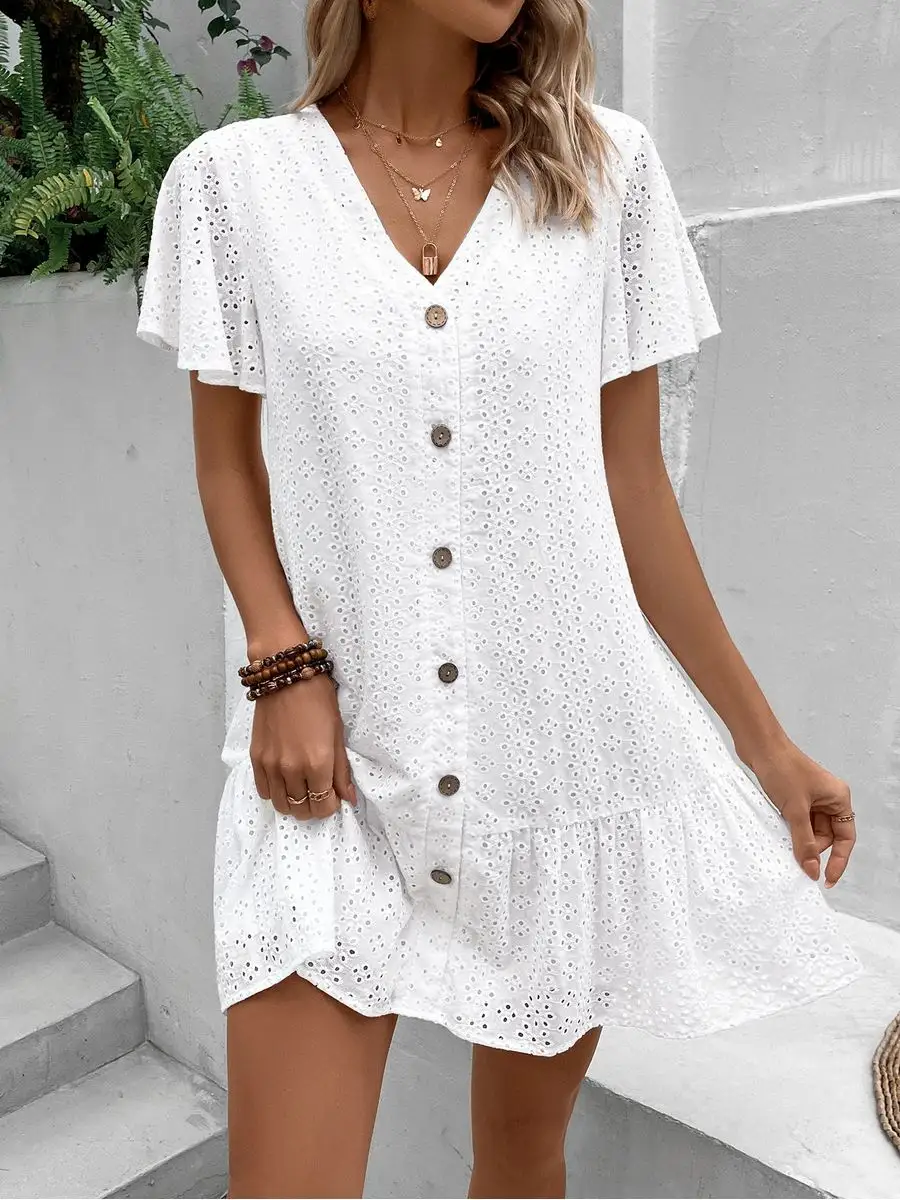 Платье летнее больших размеров шитье