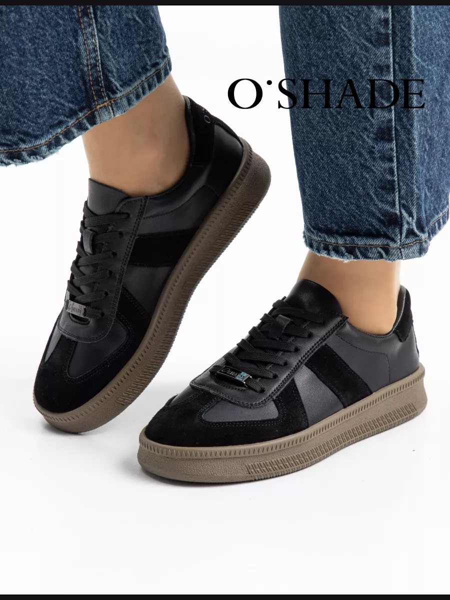 Кеды женские черные на осень