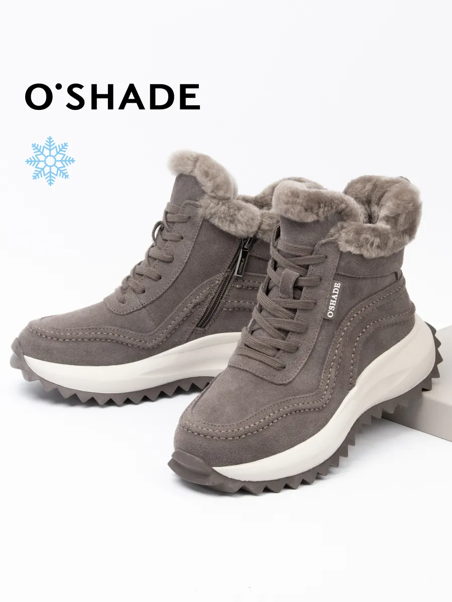 Кроссовки женские зимние с мехом высокие