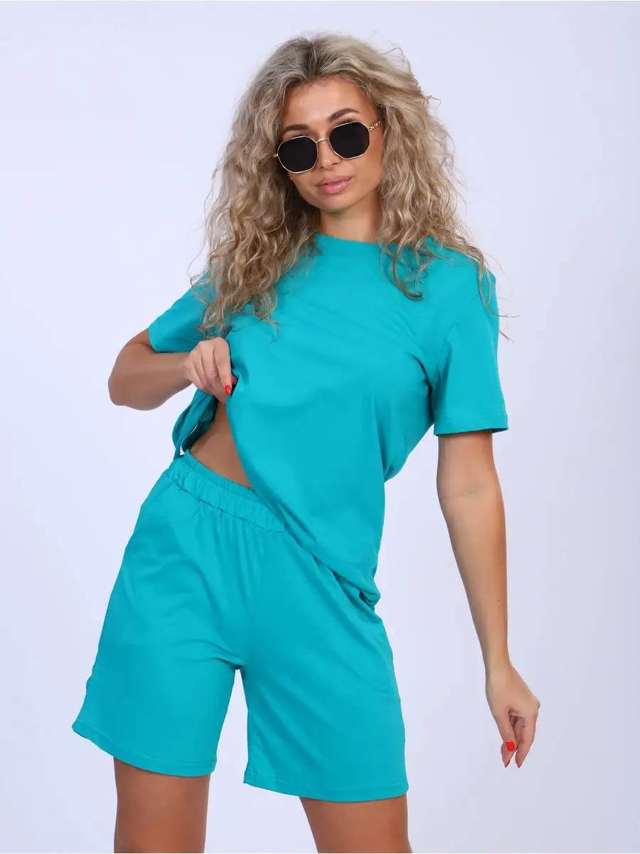 Костюм домашний с шортами и футболкой пижама