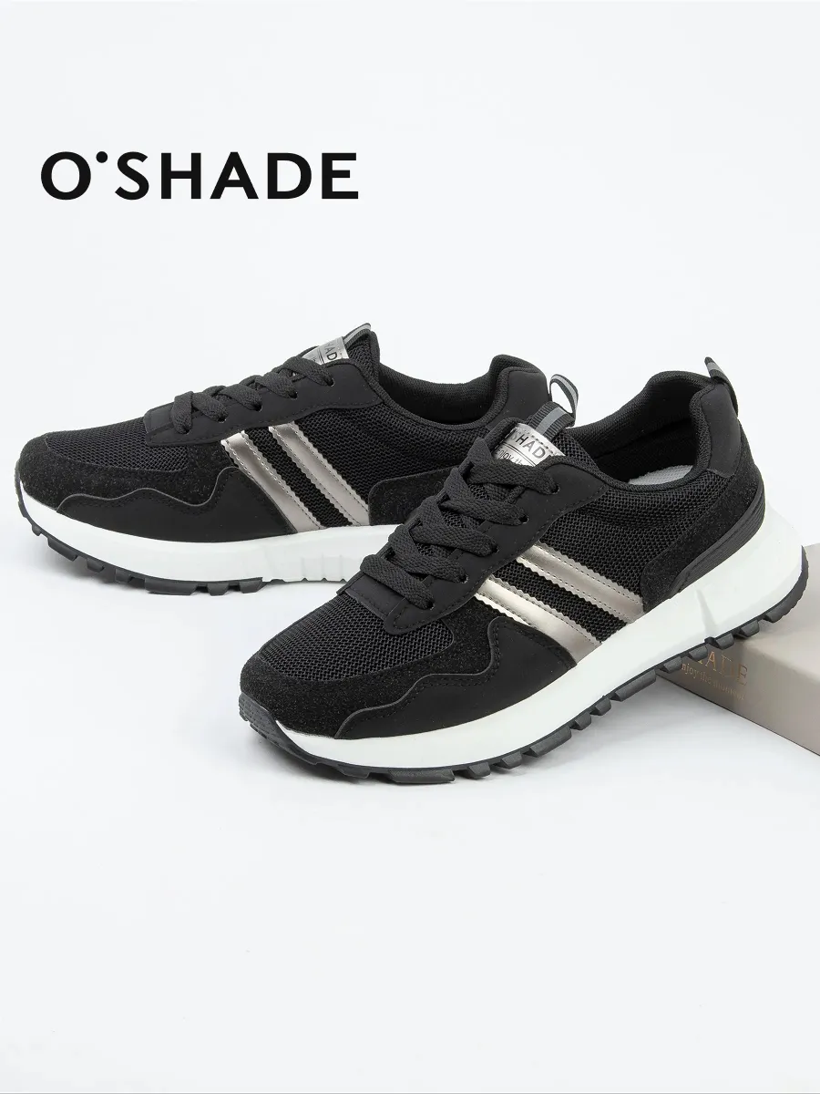 Кроссовки черные женские