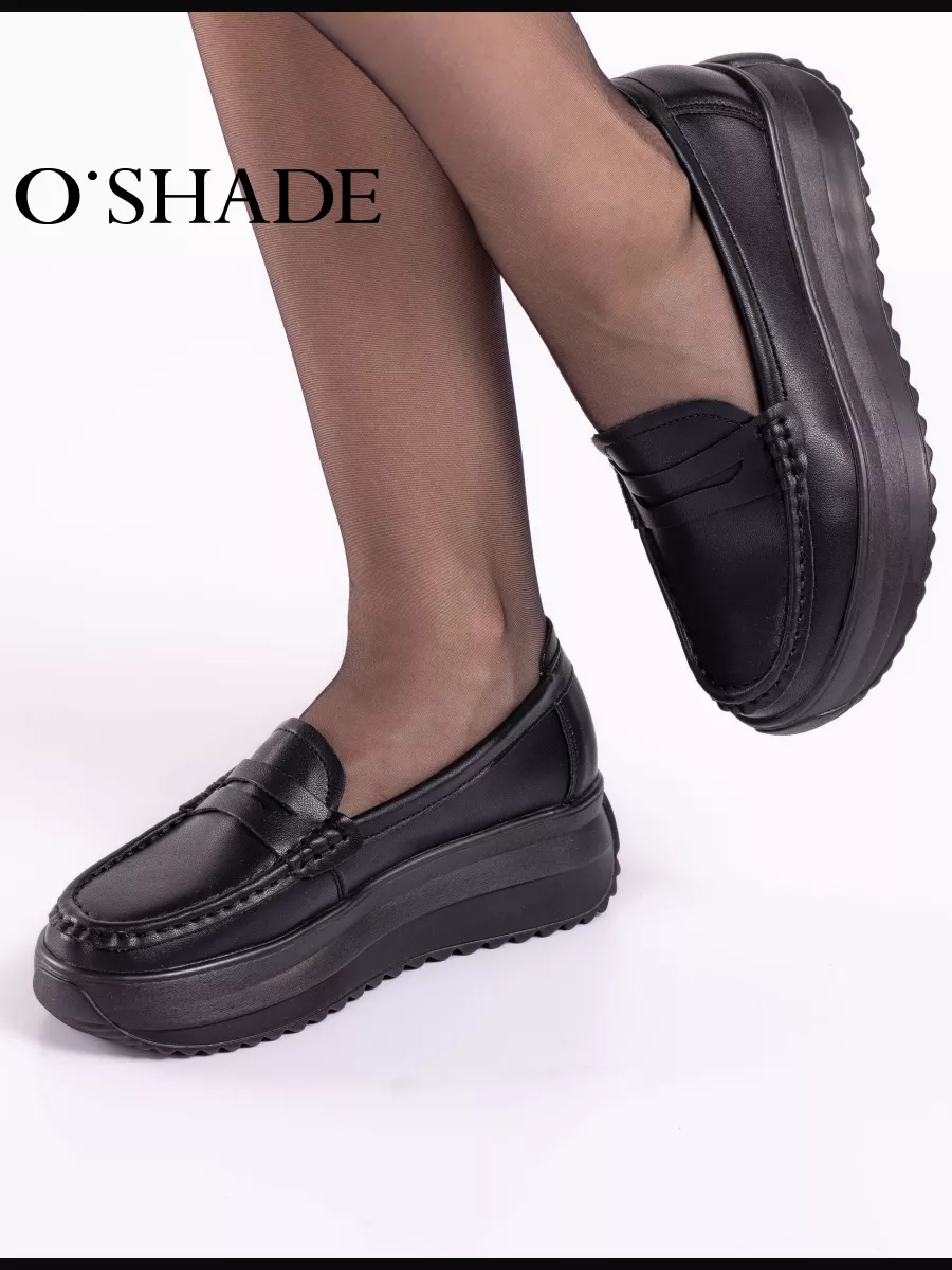 Мокасины женские на платформе