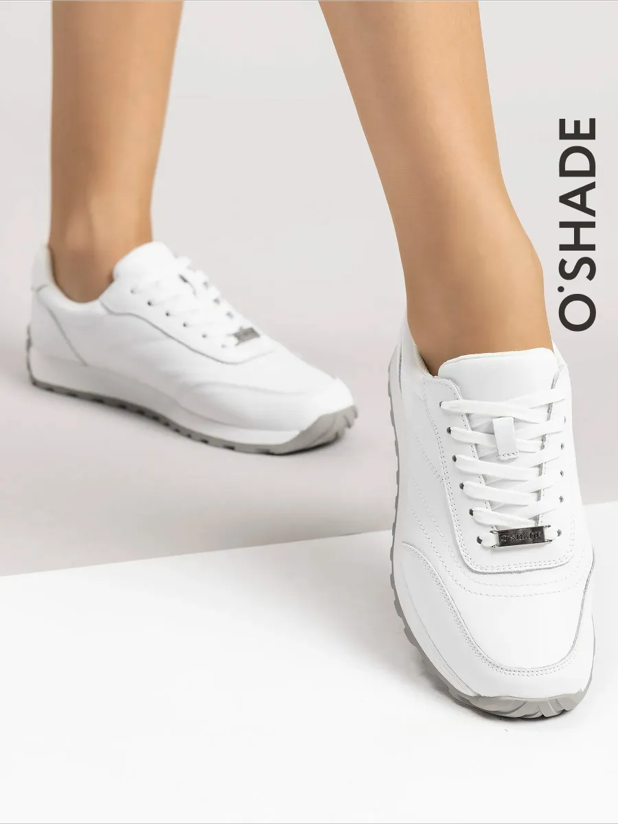 Кроссовки женские белые