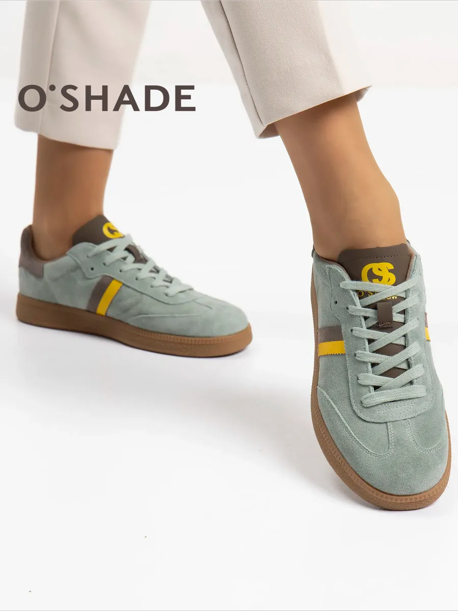 Кеды замшевые женские